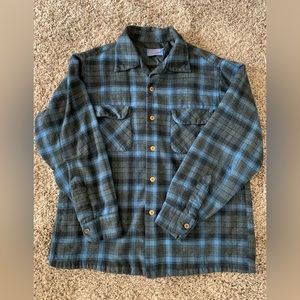 VTG 1950s Pendleton Board Shirt Men’s L